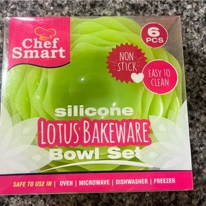 Lotus Chef Smart Silicone Bakeware Set NIB